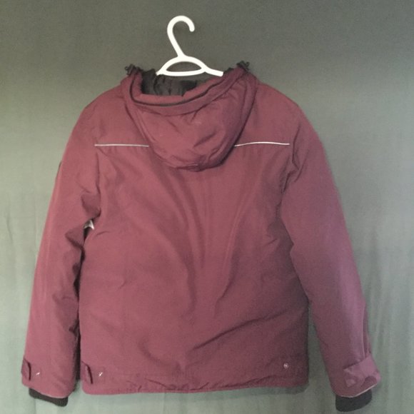Alpine Tek down filled maroon color size small for extreme cold weather - Picture 10 of 10